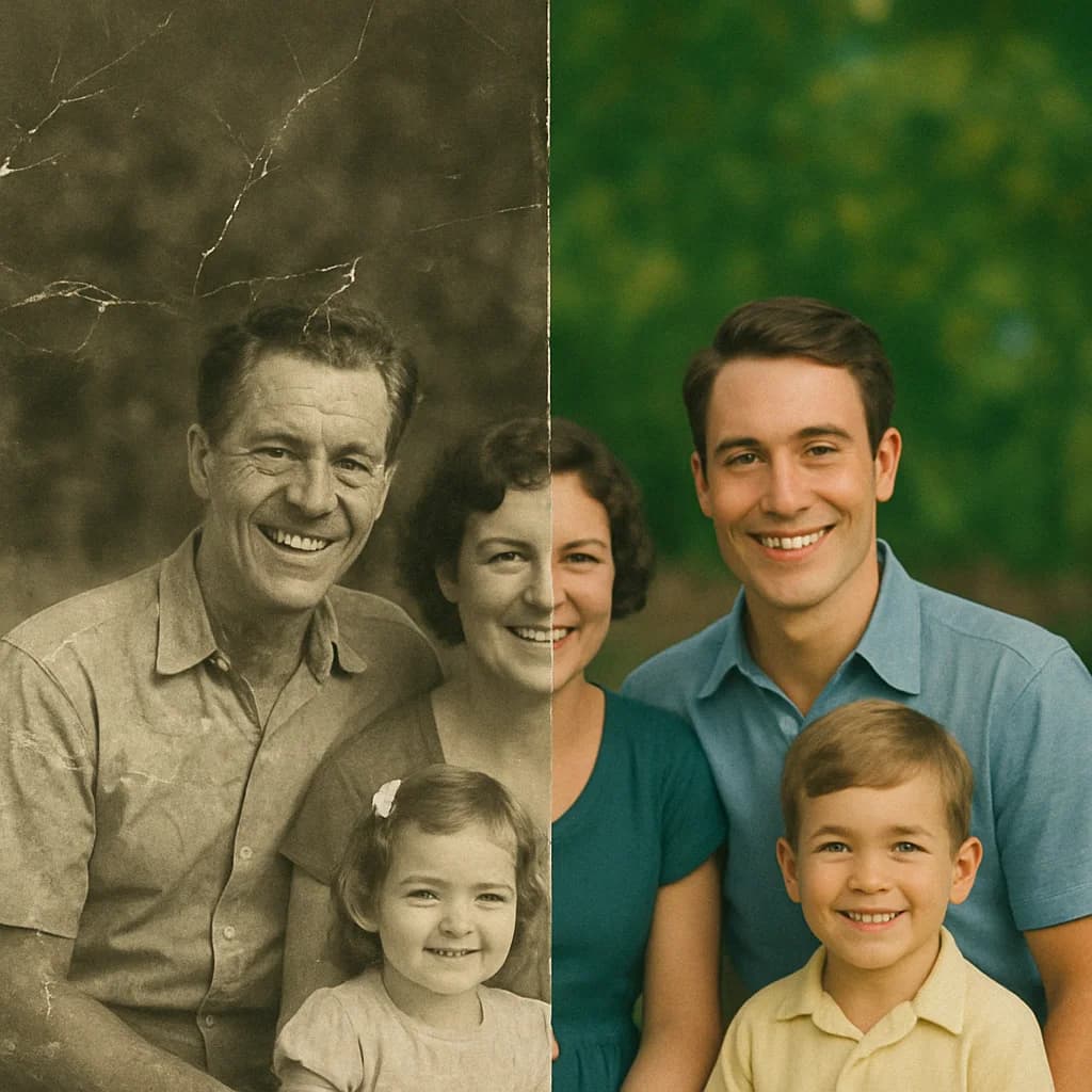 Nostalgic Photo Restorer
